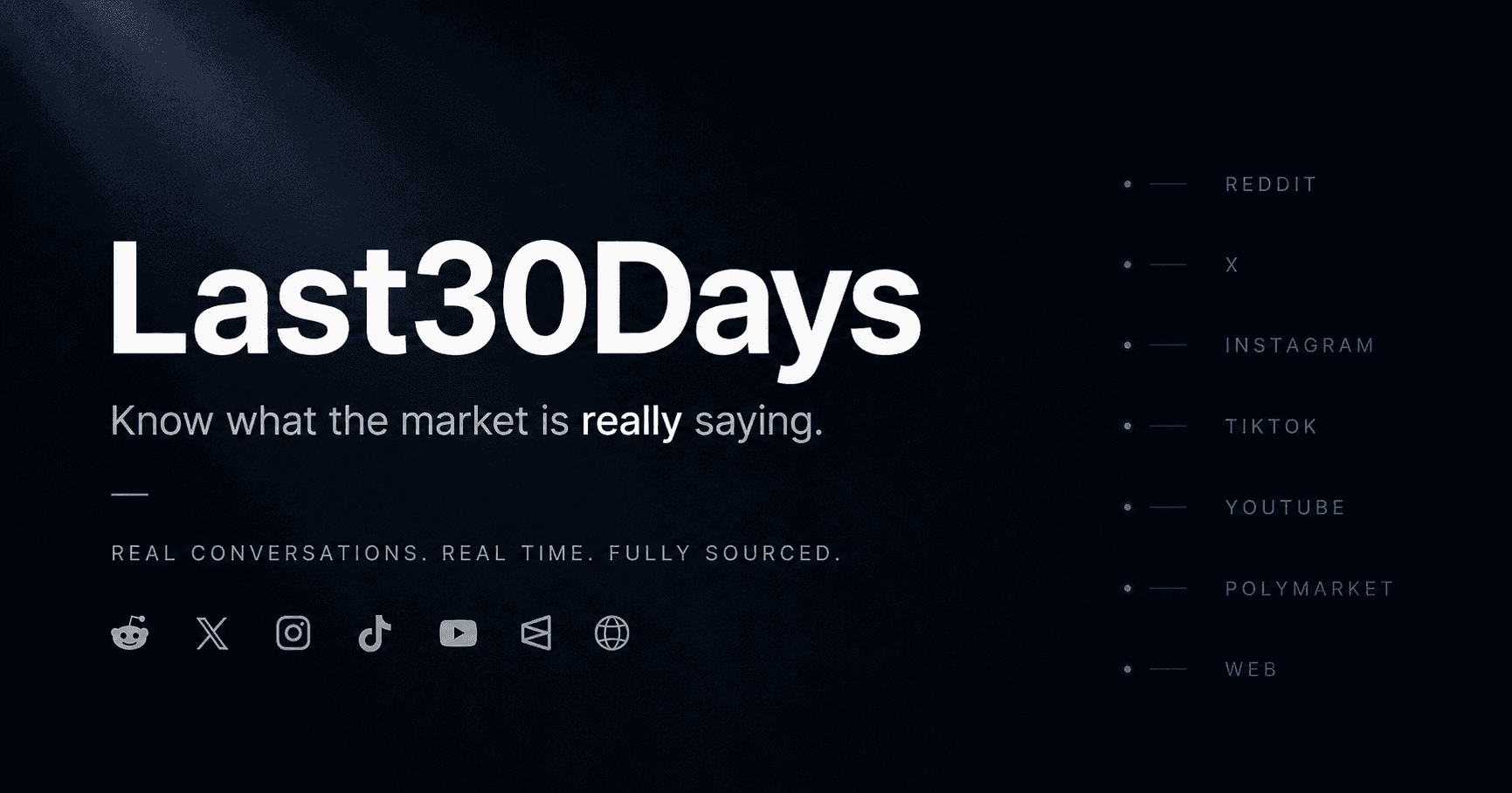 Last30Days product graphic